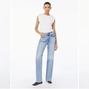 Frame Le Jane Relaxed Jeans Straight Leg 31 Tall Long